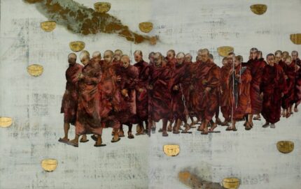 Procession of Monks